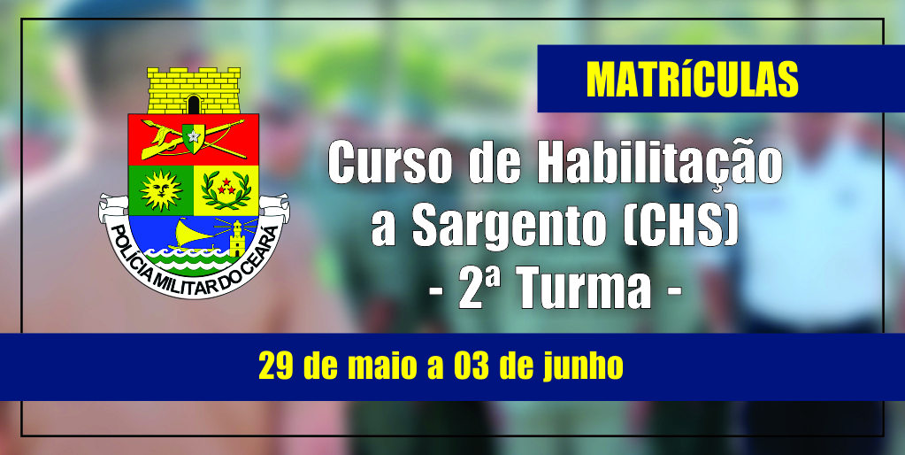 Aesp Inicia Matr Culas Da Segunda Turma Do Chs Pol Cia Militar