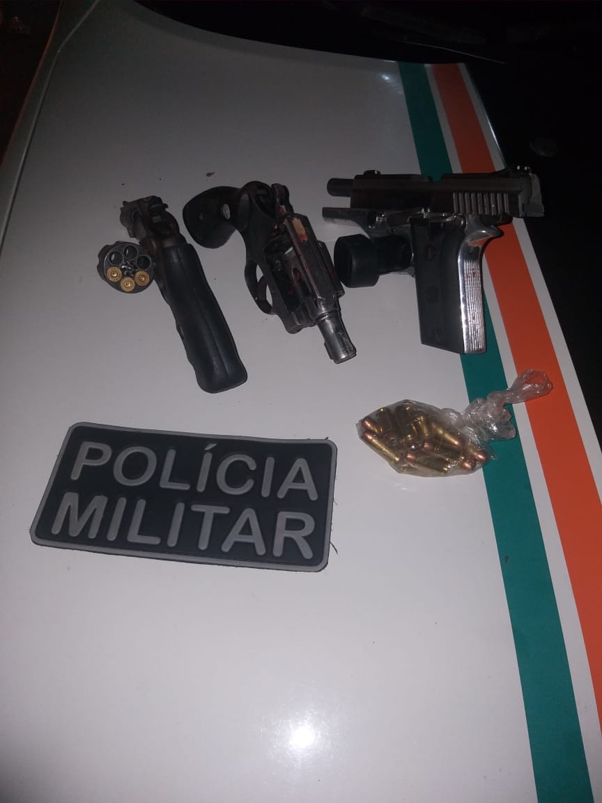 Pmce Prende Tr S Suspeitos E Apreende Tr S Armas De Fogo Ap S