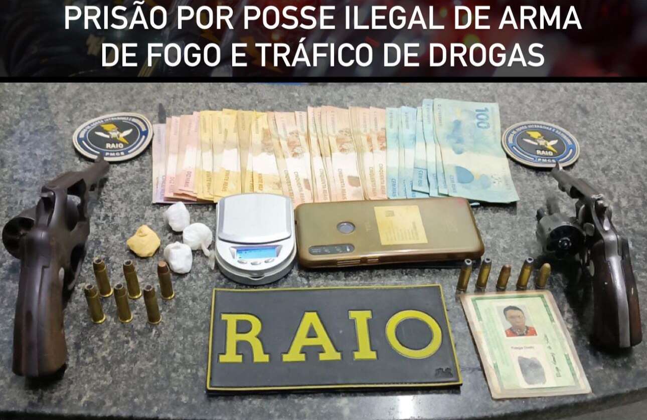 CPRaio Da PMCE Prende Suspeito Duas Armas De Fogo Em Iguatu